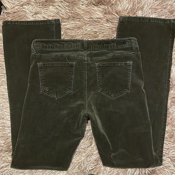 KUT From The Kloth Brown Velour Baby‎ Bootcut Jeans sz 10 - Picture 6 of 9
